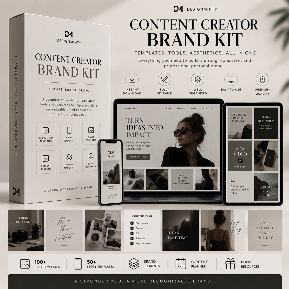 Content Creator Brand Kit