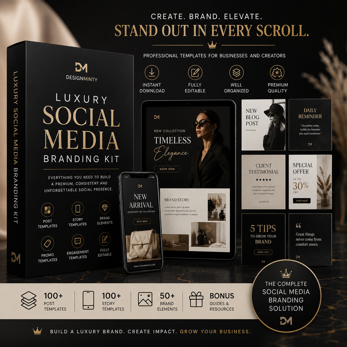 Luxury Social Media Branding Kit